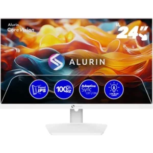 Monitor Alurin ALU-24-100IPS-F 24" IPS FHD 100Hz FreeSync Blanco