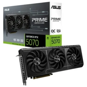 Targeta Gràfica ASUS PRIME GeForce RTX 5070 OC 12GB GDDR7 Reflex 2 RTX AI DLSS4